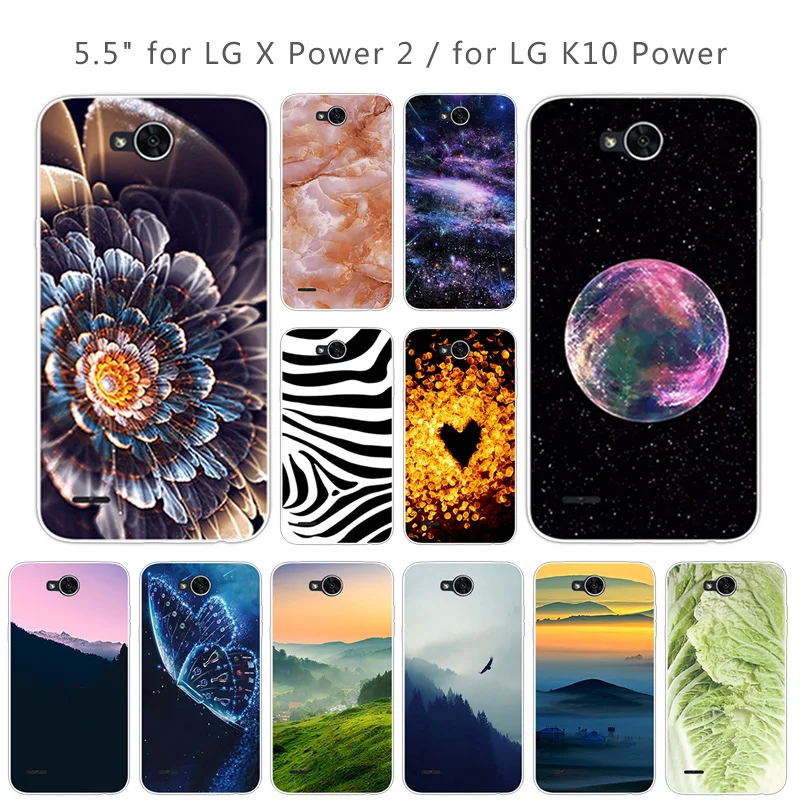 Для LG X power 2 / K10 Power 5 &quotмягкий силиконовый прозрачный ТПУ для чехлы телефонов
