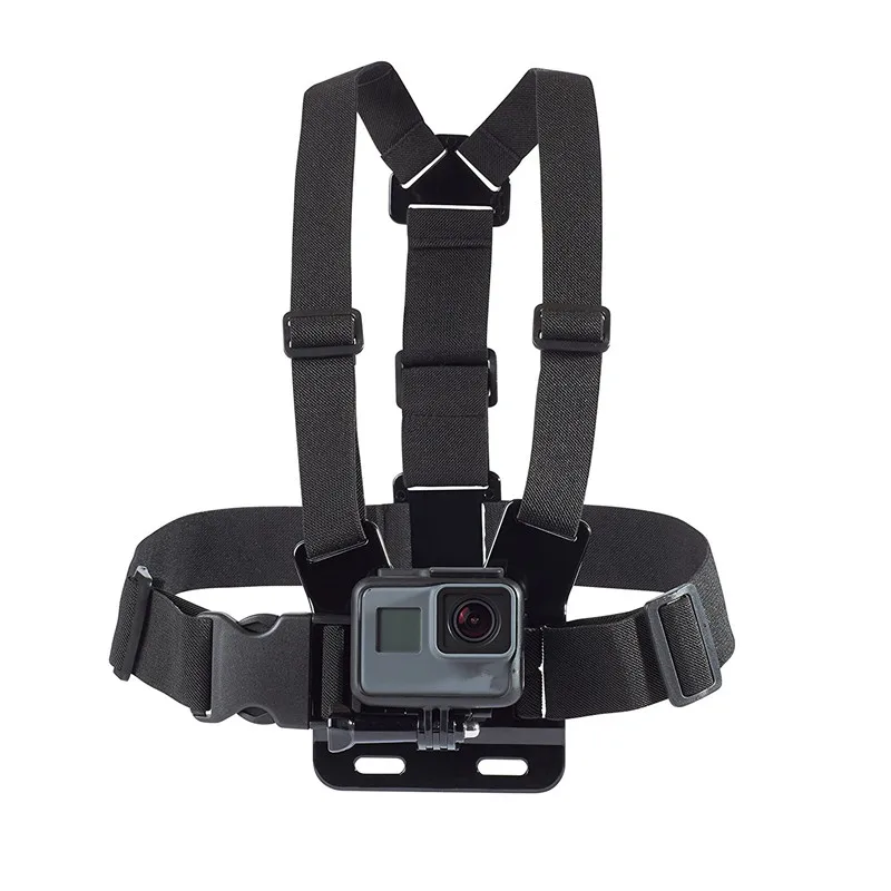 

Cam Accessories Elastic Chest Harness Belt For AKASO EK7000 for Go pro Gopro Hero 4 Session 3+ 3 2 SJ4000 SJ5000 Sport Camera