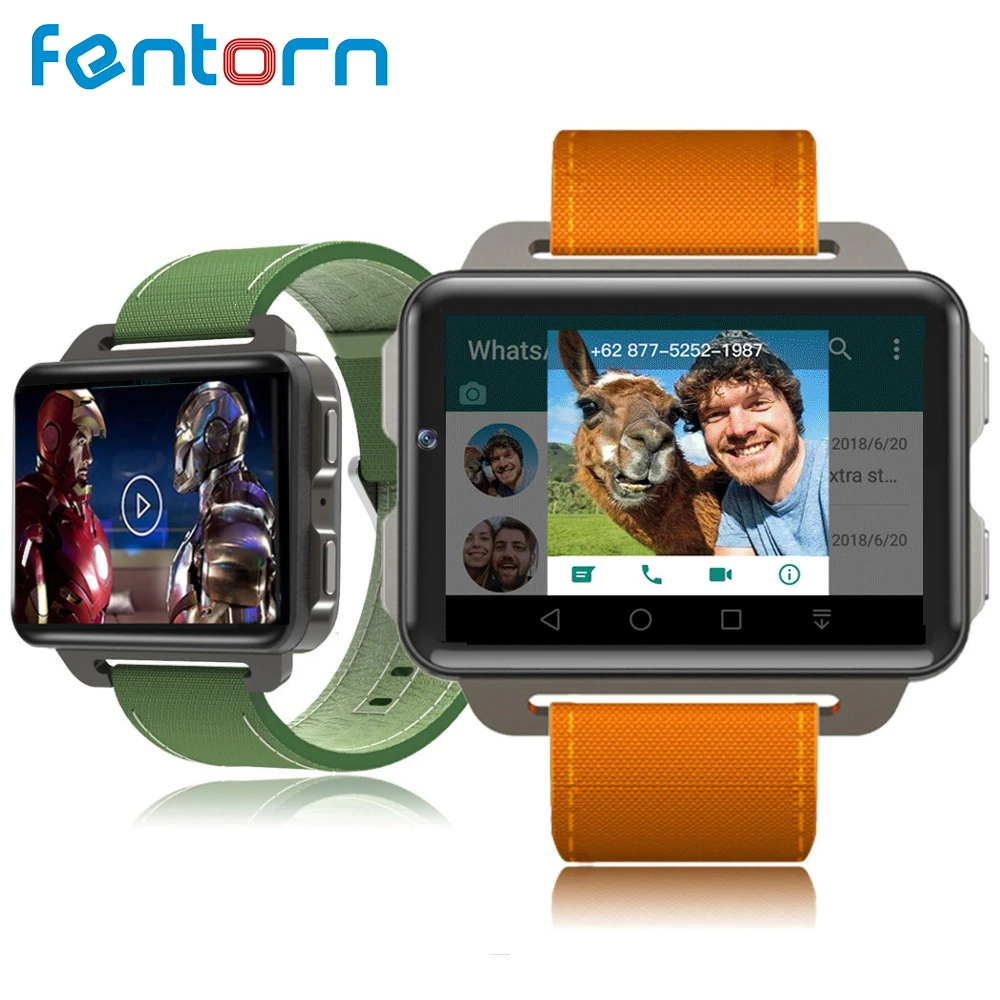 

Fentorn LEM4 PRO Smart Watch Men Android 5.1 Watch Phone Support SIM Card Video Call Bluetooth Smartwatch with Replaceable Strap