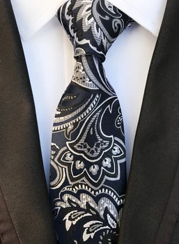 

8CM Luxury Men Formal Necktie Classic Floral Paisley Ties Gravata for Fashion Man