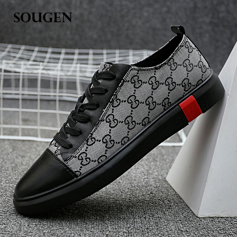 

Male Shoes Krasovki Men Autumn Big Size Adult Chaussure Homme Casual Black Sneakers Platform Slip Shoes Male Size 47 Trainers