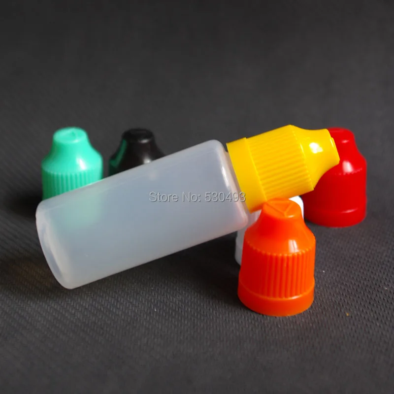 

15ml Plastic Dropper Bottle E Liquid Empty Bottle For E-juice Eye Drop Bottle With Childproof Cap And Long Tip
