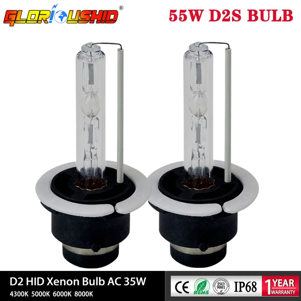 12V 55W D2S xenon Bulb Light HID Xenon Bulb Globe xenon font b lamp b font