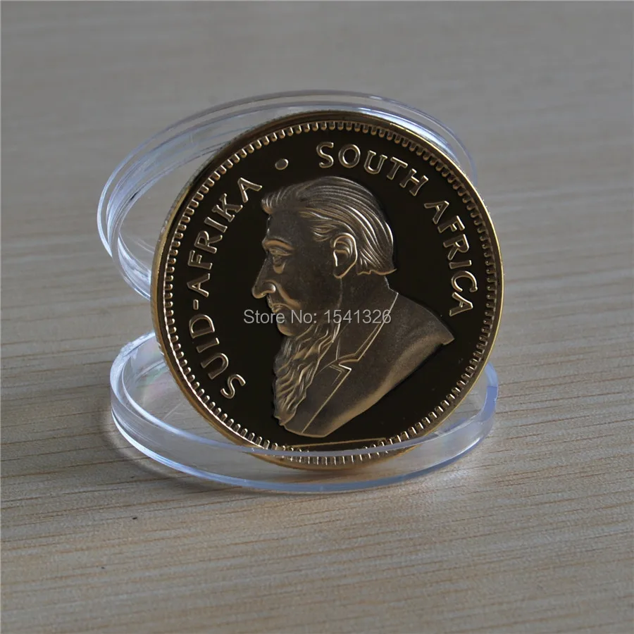 40*3 мм без копии Krugerrand 2012 монет, 20 шт./лот 1 унция тонкая позолоченная Южно-африканская золотая монета