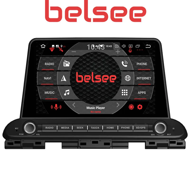 Belsee Android 8 0 головное устройство 9 &quotIPS экран Автомобильный плеер gps навигация