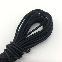 Vibrant High - Elastic Round Rubber Band (Black)