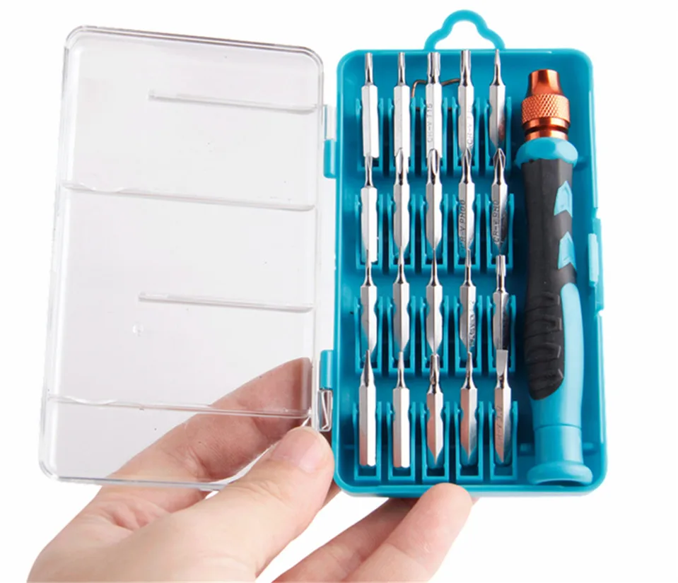 

PENGGONG Mini Srewdriver Bit Set Magnetizer Demagnetizer Multifunction Screwdriver Kits for Cell Phone Laptop Tools