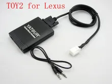 Yatour Digital Music Changer for Lexus ES300 IS200 LS430 LX470 SC430 RX300 RX400h 04-11 Car stereo USB SD MP3 Bluetooth Adapter