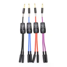 Татуировка Клип шнур адаптер преобразования двойной соединительный кабель татуировки аксессуары для тату питания машины поставки