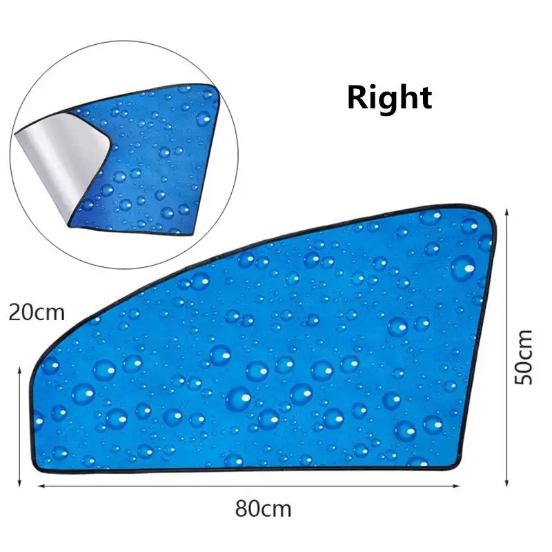 Автомобильная Солнцезащитная шторка Крышка Авто Выдвижной магнит боковая Солнцезащитная шторка лобовое стекло Солнцезащитный козырек задняя сторона солнцезащитный козырек для детей синий