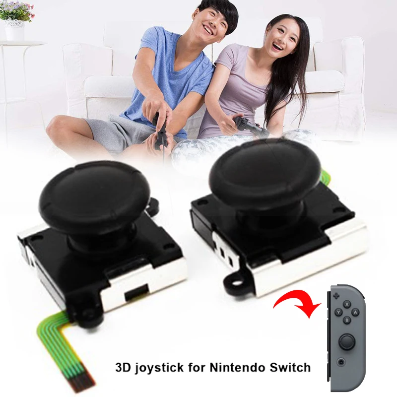 3D Аналоговый джойстик консоли видеоигры для Joy-Con контроллер 3D Рокер Ремонт Запчасти для nintendo Switch горячая Распродажа