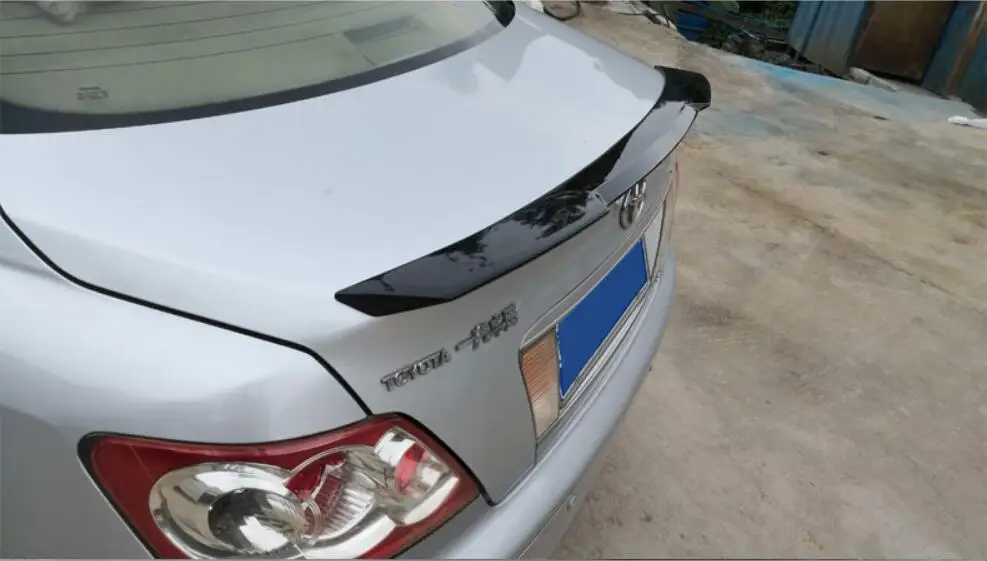 

JINGHANG ABS Car Rear Wing Trunk Lip Spoilers Fits For TOYOTA REIZ 2005 20062007 2008 2009