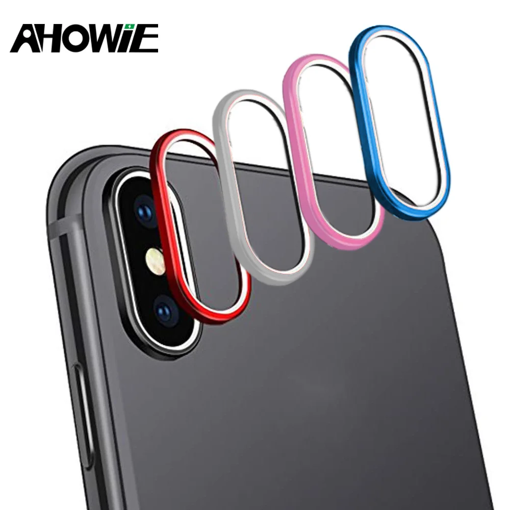 Ahowie алюминиевое защитное кольцо для камеры Iphone XR XS MAX X защитная пленка объектива