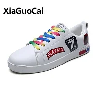 Size-36-44-Spring-Autumn-Man-Women-Skateboarding-Shoes-Leather-Breathable-Korean-Loves-Graffiti-Walking-Flat