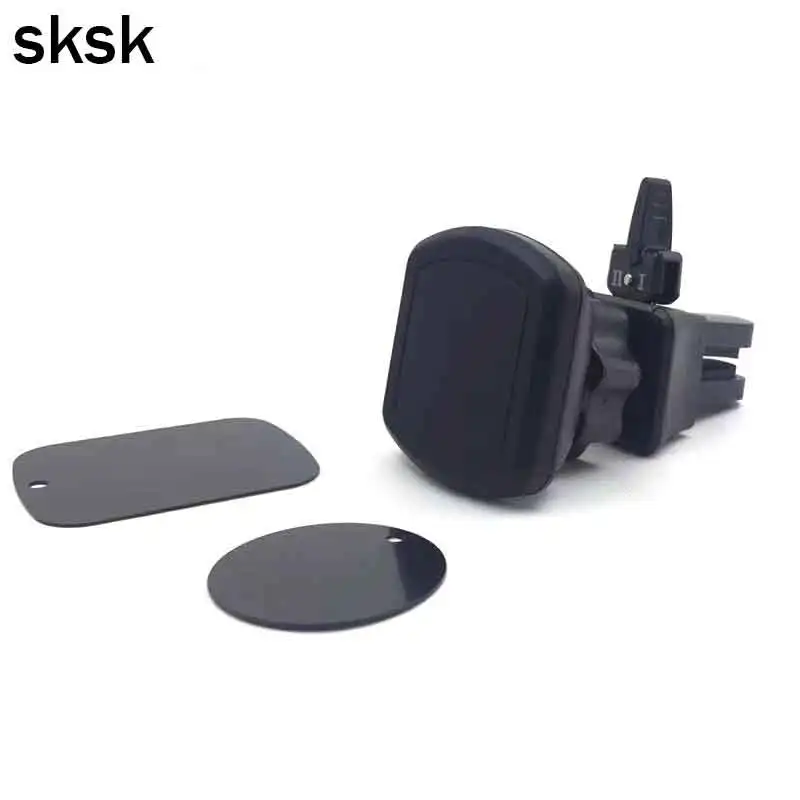 SKSK Универсальный магнитный автомобильный держатель на вентиляционное отверстие с поддержкой магнита для мобильного телефона автомобильная подставка для телефона для iPhone