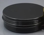 Для школы: партия из 50 алюминиевых баночек 100 мл черного олова 100 г косметические контейнеры горшки для рукоделия