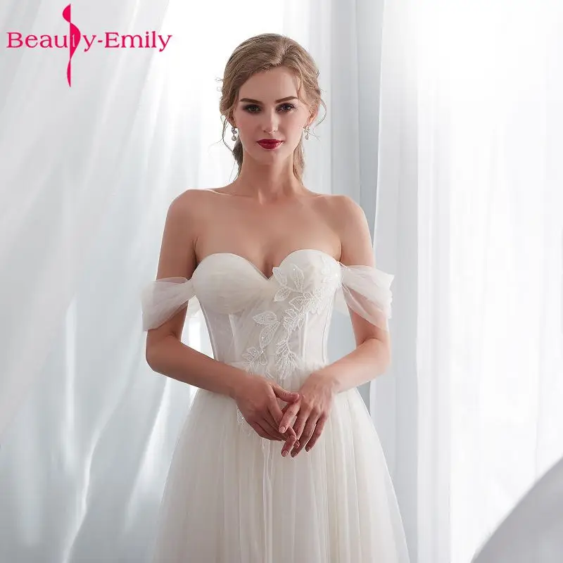 Beauty Emily White Lace Formal Evening Dresses 2019 long Plus Size A-Line Evening Party Dresses Floor-Length Prom Dress Elegant Beauty Emily White Lace Formal Evening Dresses 2019 long Plus Size A-Line Evening Party Dresses Floor-Length Prom Dress Elegant