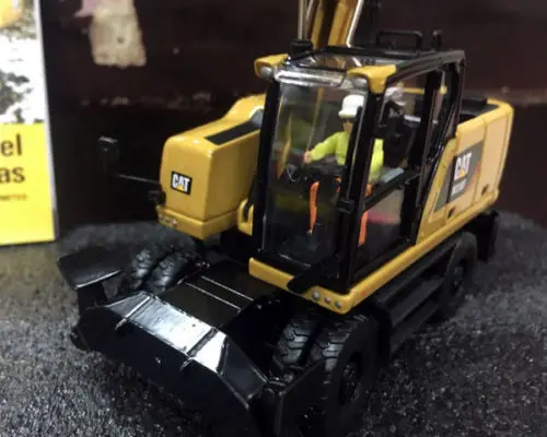 Caterpillar Cat M318F колесный экскаватор 1/50 масштаб металлические модели строительства