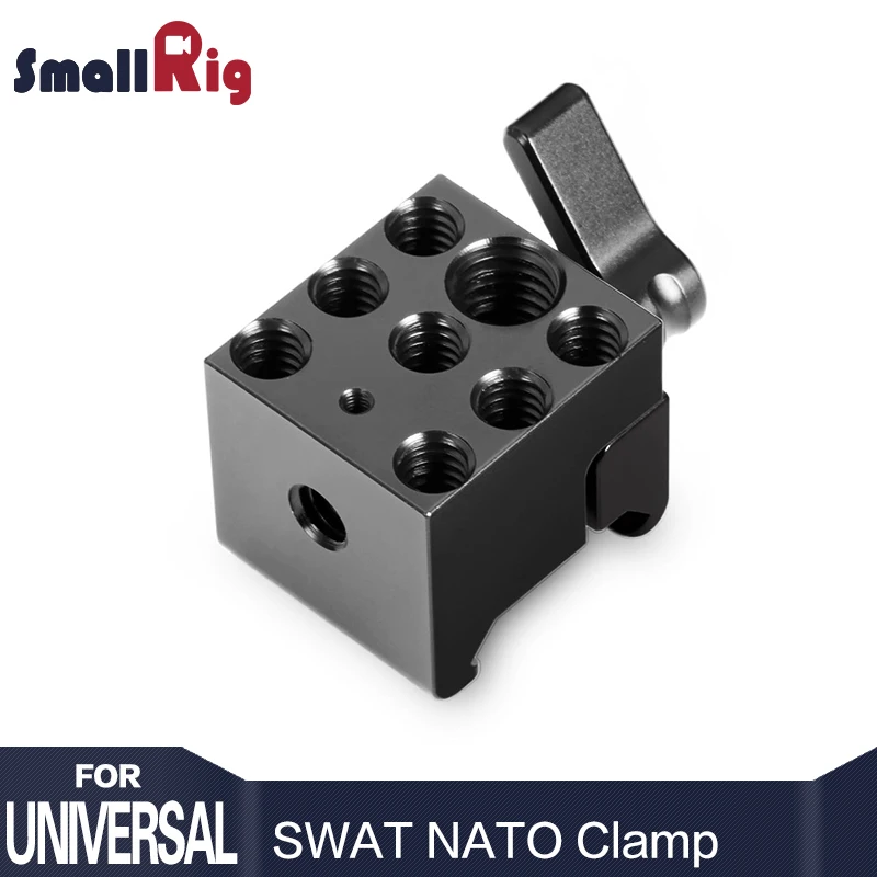 SmallRig быстросъемное крепление для камеры SWAT NATO Clamp с 1/"& 3/8" стандартными монтажными отверстиями DIY Monitor микрофонная установка-1255