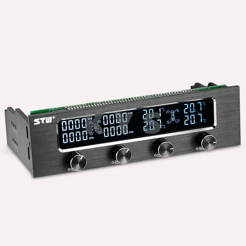 Stw 6041 5.25 Controlador de Velocidade do Ventilador do Lugar do Motorista Lcd - Imagem 2