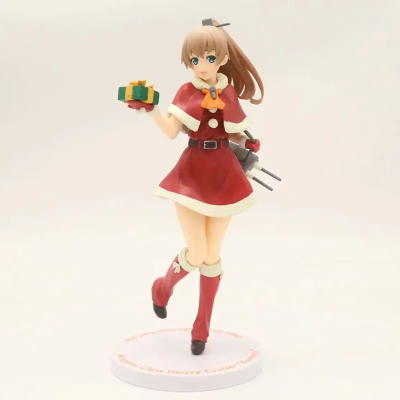 

Anime Kantai Collection Kumano Christmas Ver PVC Action Figure Collectible Model doll toy 20cm