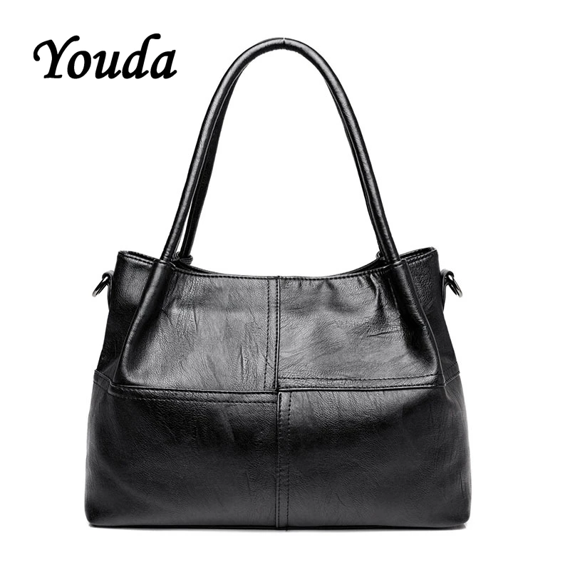 

Youda New Vintage Totes Large Capacity Handbag Casual Retro Style Fashion Shoulder Bag High Quality Ladies Shopping Bags