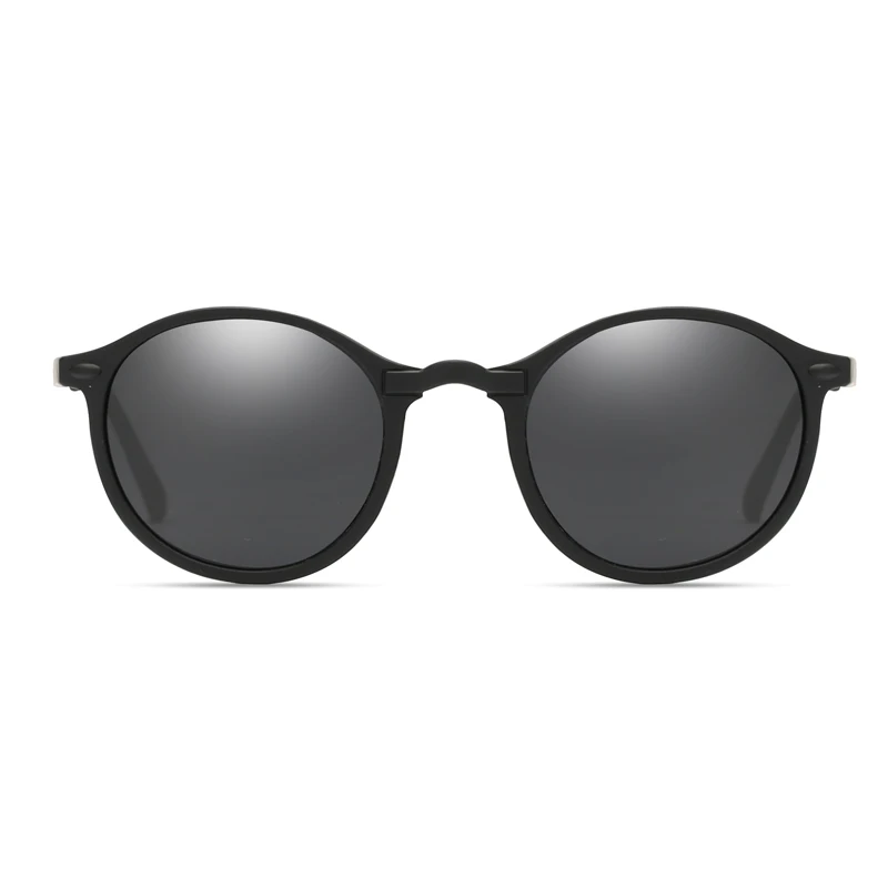 Capsear Polarized Sunglasses Women Men Classic Men Retro Rivet Shades Brand