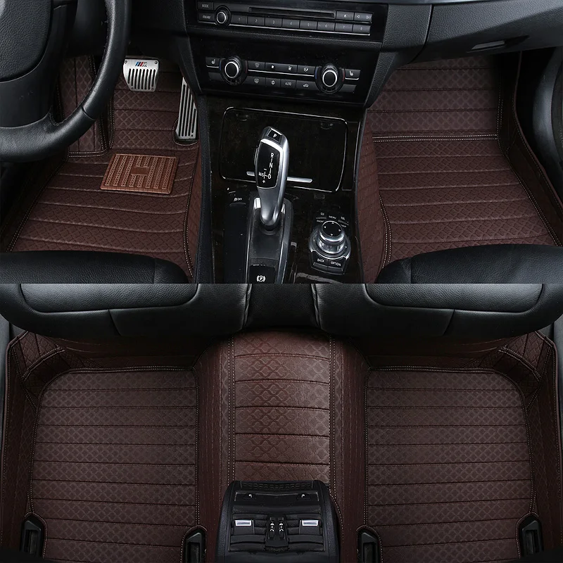 

Leather custom car floor mats for Renault all models kadjar fluence Captur Laguna Megane Latitude car foot mat Car carpet