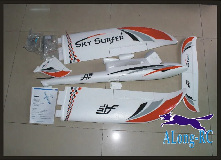 AF Glider Plane  4 channel Airplane  RC Glider Airplane Beginner Model --1400mm Wingspan  AF SKY SURFER KIT or PNP  version 3