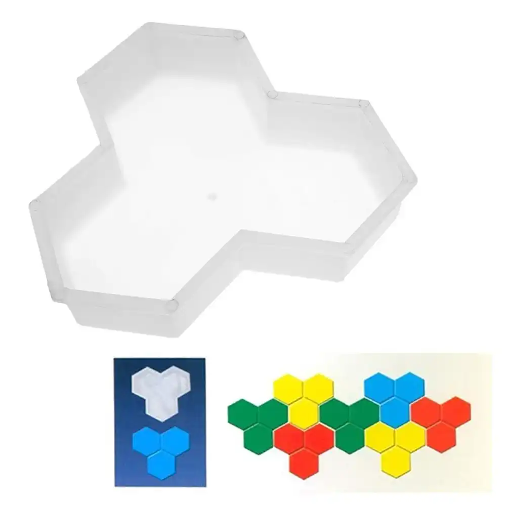 Plastic Garden Decoration Mold Pavement Diy Plastic Path Maker