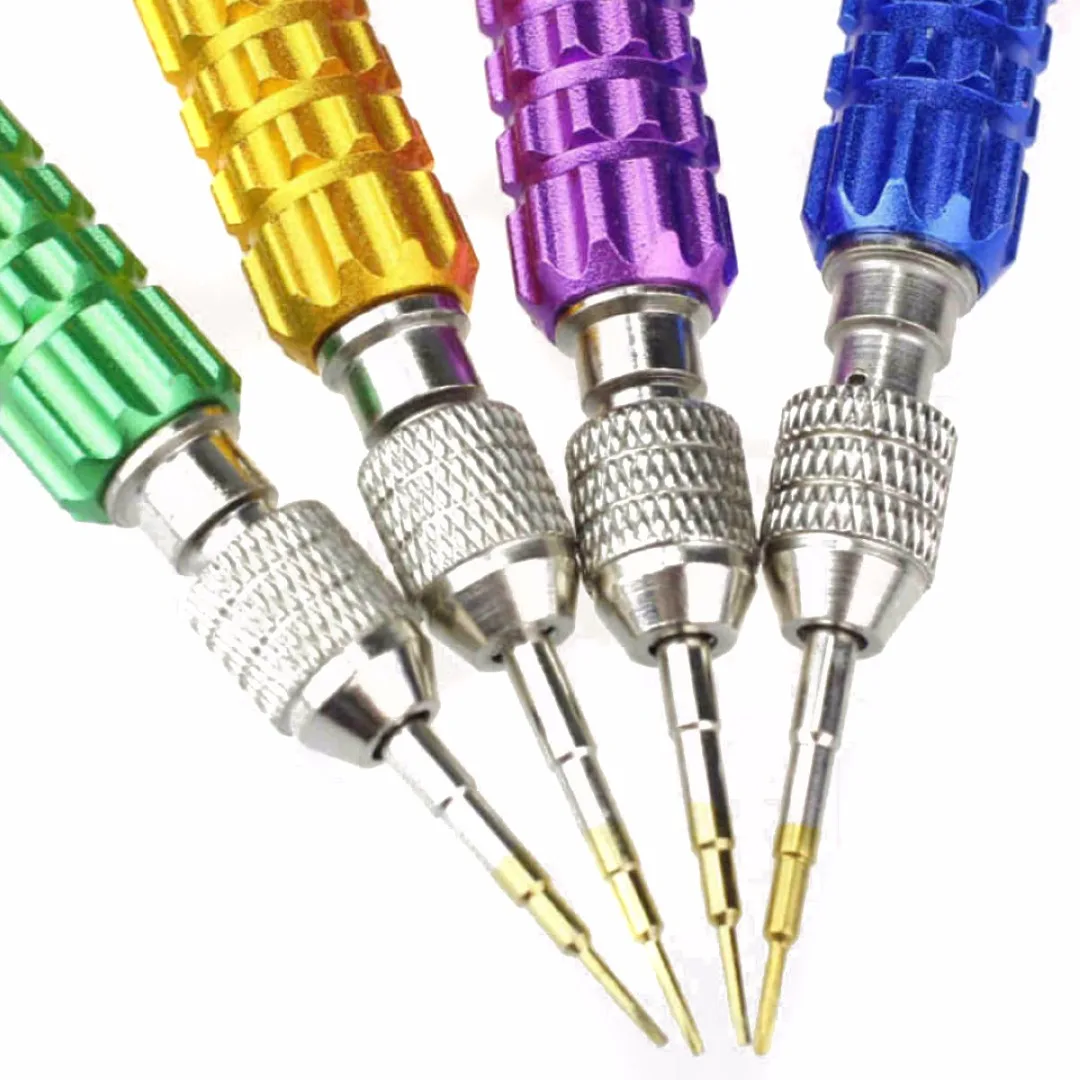 Shellhard 5in1 Watch Repair Tool Kits Screwdriver Set Repair Opening Tools Kit for Watch Eye Glasses