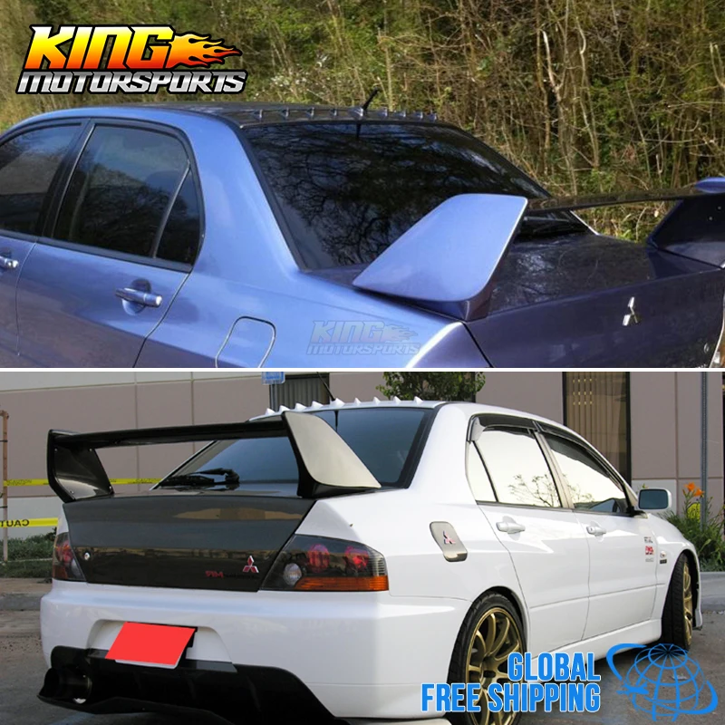 Для 03-08 Mitsubishi Lancer EVO 8 9 ABS плавник акулы крыша лопасти спойлер крыло глобальная по всему миру