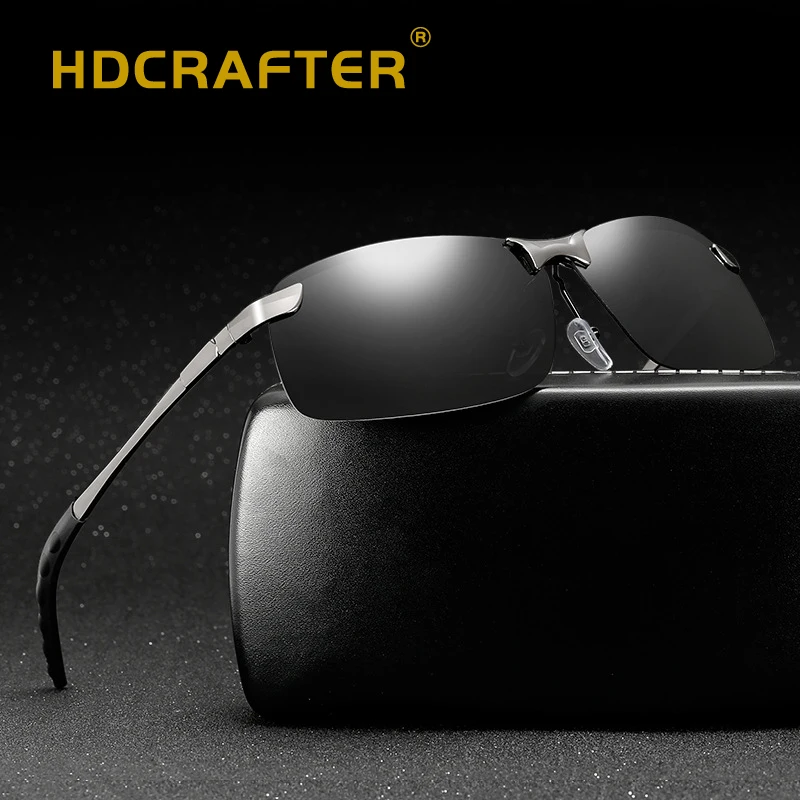 Название позиции: HDCRAFTER Мужские поляризационные солнцезащитные очки зеркало для вождения, солнцезащитные очки для мужчин UV400 Ночное видение очки желтые линзы солнцезащитные очки для женщин