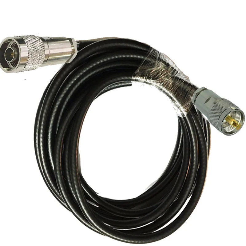 UHF PL259 Штекерный разъем типа N 5D-FB 50-5 РЧ коаксиальный кабель 50ohm 1/2/3/5/10/15/20 м |