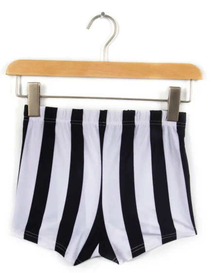 الشرق الحياكة stripesummer X-115 الجديد 2017 شريط عمودي السراويل القصيرة أسود أبيض مثير القاع الشرق الحياكة stripesummer X-115 الجديد 2017 شريط عمودي السراويل القصيرة أسود أبيض مثير القاع