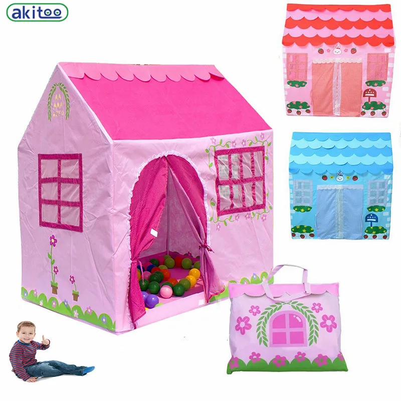 New arrival 4 types Children rabbit Tent House Toy Indoor outdoor Game Room Tents For Kids early