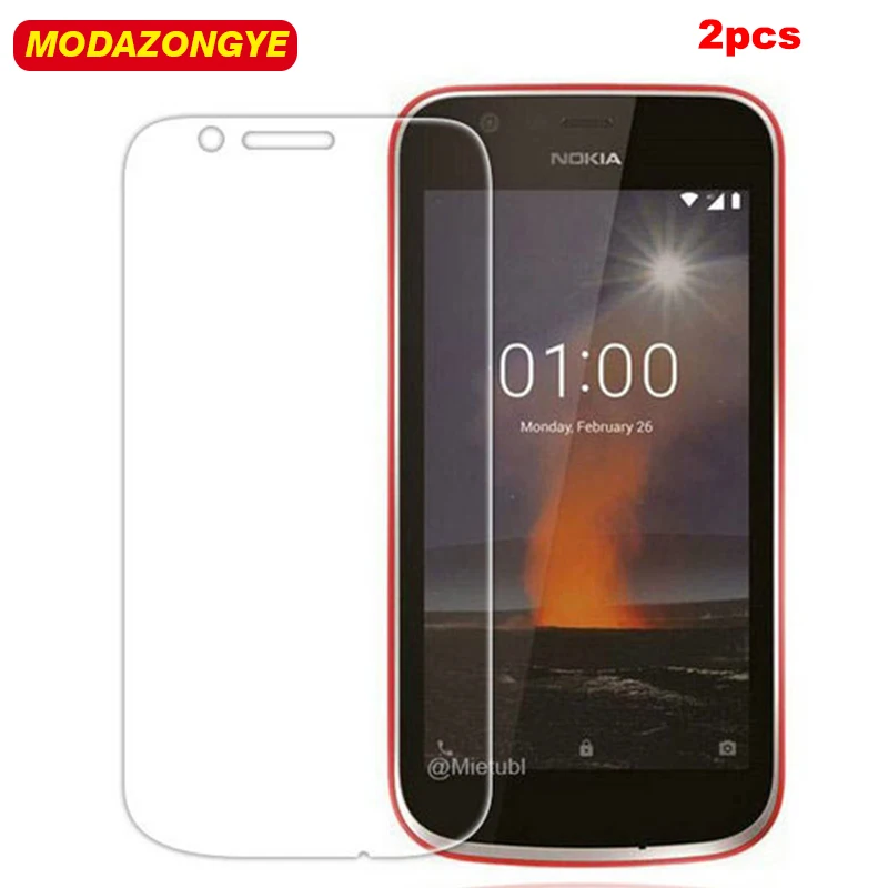 

2pcs Screen Protector Nokia 1 Tempered Glass Nokia 1 2018 Tempered Glass Nokia 1 TA-1047 TA-1056 TA-1079 Nokia1 Protective Film