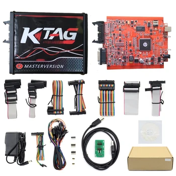 

V2.23 KTAG ECU Programming Tool Firmware V7.020 K-TAG 7.020 Master Version with Unlimited Token Online Version (RED PCB)