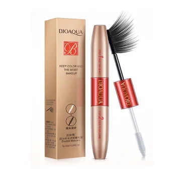 

3D Natural Fiber Lash Lashes Eye Mascara To Eyelashes Waterproof Lengthening Curling Thick Black Ink For Lashes Korea Cosmetics