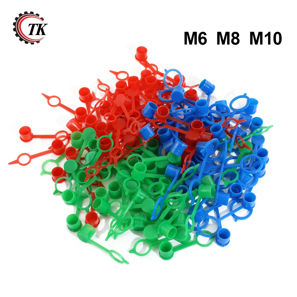 5000PCS 2000PCS M6 M8 M10 Polyethylene Plastic Dust Cover Cap Cover