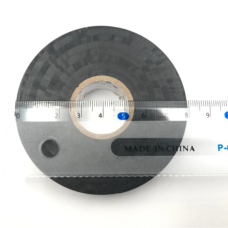 Электрическая лента ультра-тонкая супер-клейкая автомобильная проводка лента ПВХ огнестойкая Водонепроницаемая изоляционная черная лента 10 шт