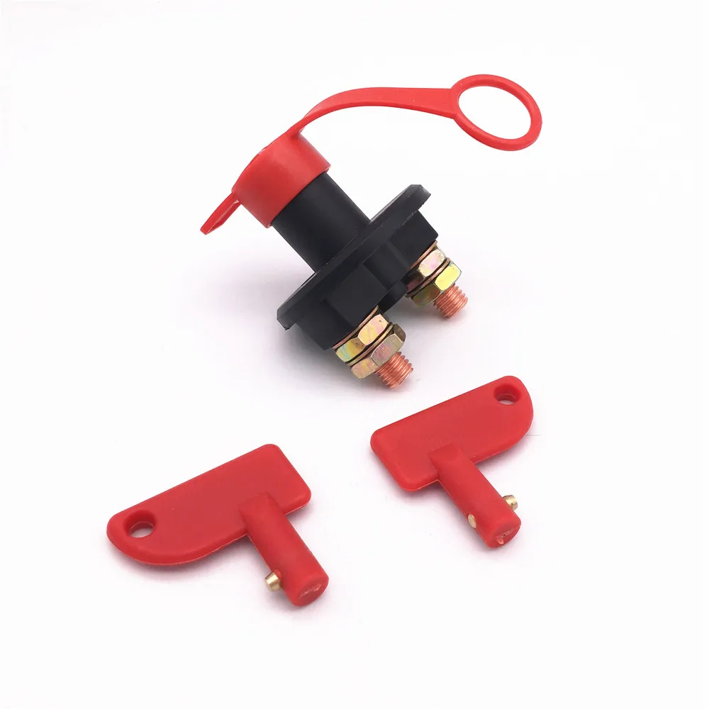 

12V/24V Battery Isolator Switch Cut Off Disconnect Terminal for Car Van Truck Boat Automotive-b-battery isolator switch