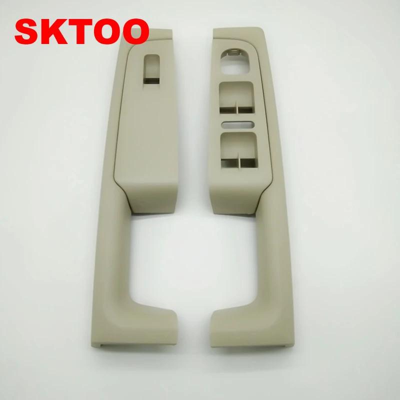 

2 Pieces for Skoda Superb 2008-2013 Door Handle Beige Window Switch Control Panel Trim Left and Right 3TD 867 157 A/158 A