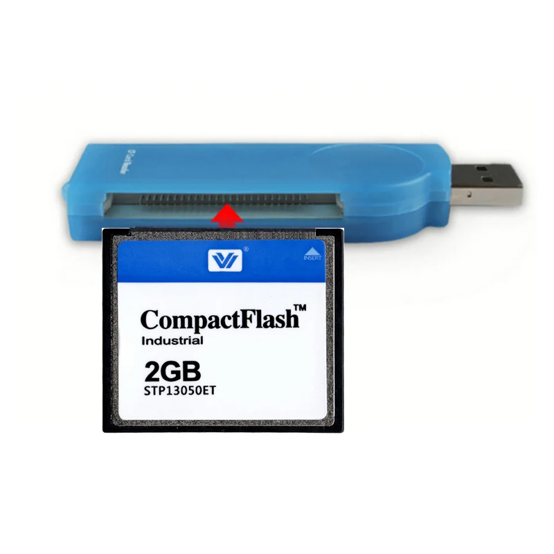 2 ГБ памяти CF карта CompactFlash я с бесплатной Card Reader