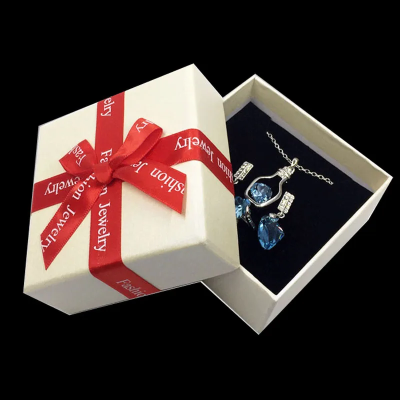 High Quality Box For Jewelry 8.7*8.7*4.7cm Free Shipping wholesale