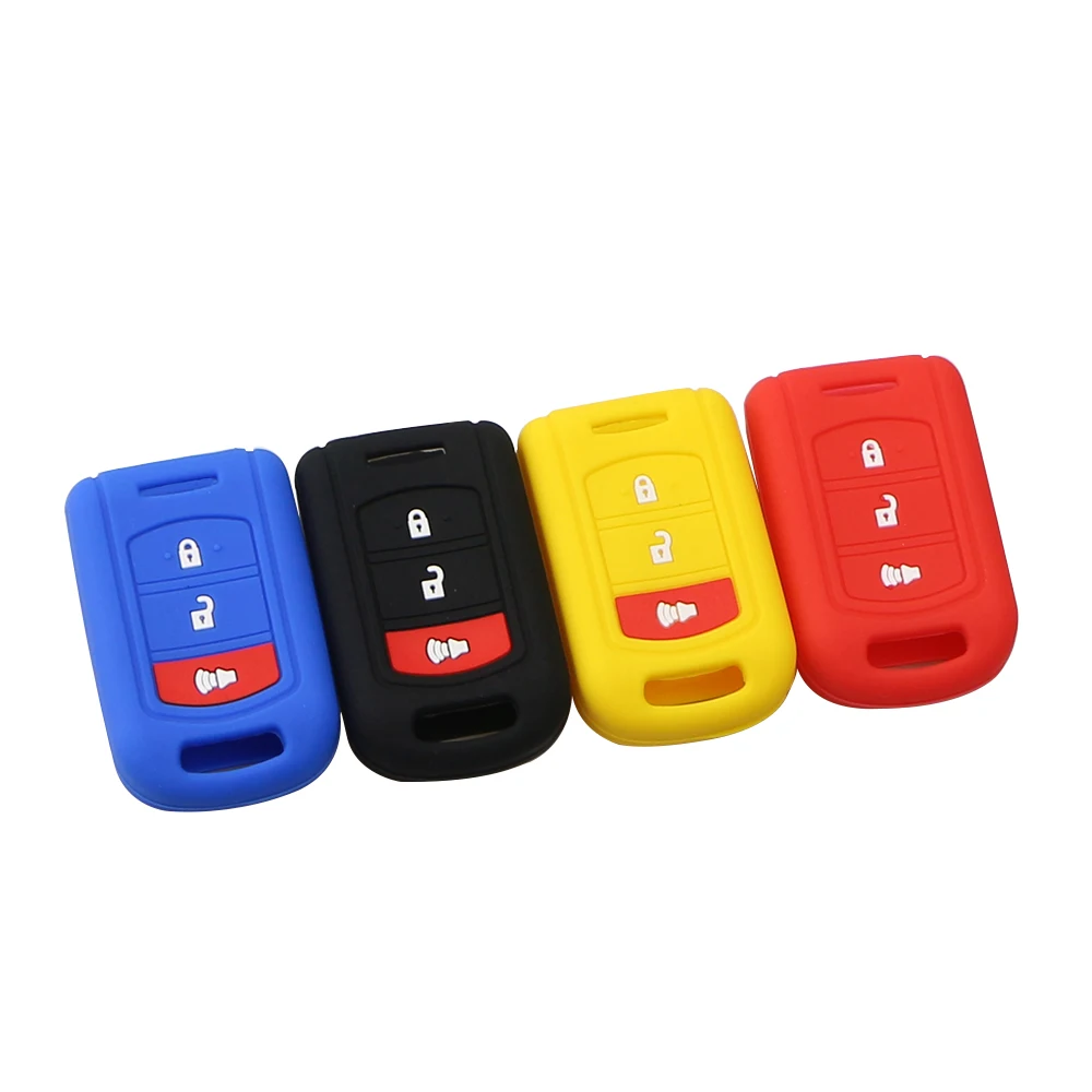 3 Buttons Silicone Remote Car Key Case Cover Fob Protector Fit for Toyota Camry Highlander Corolla Prado Reiz Crown RAV4 | Автомобили и