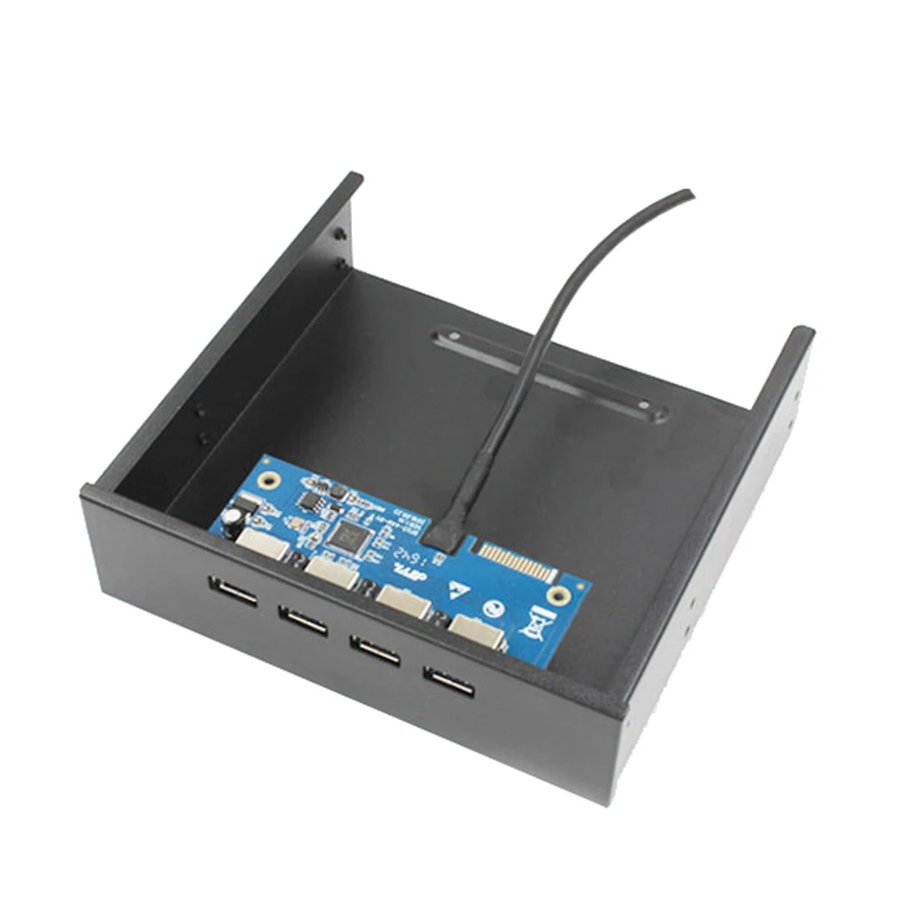 Desktop CD ROM Optical drive 4port PCI E to USB3.0 expansion card VLI