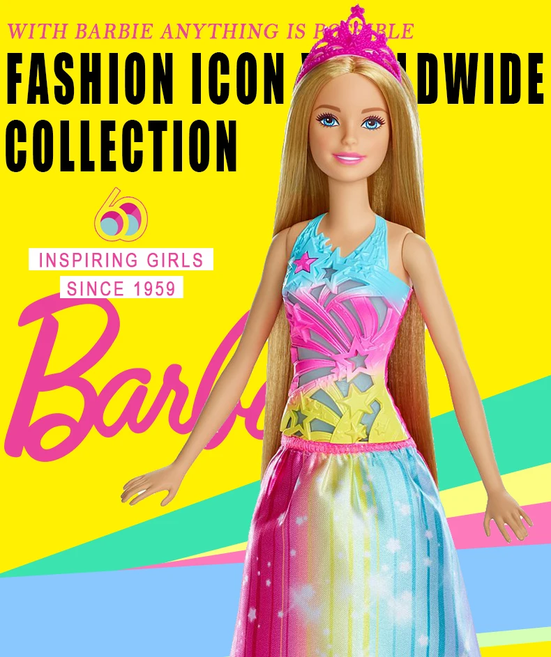 Rainbow Barbie Girl