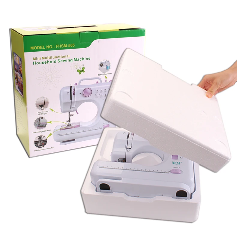 Бытовая мини швейная машина с петлей ручной оверлок (FHSM 505)|mini sewing machine|sewing machinemini |