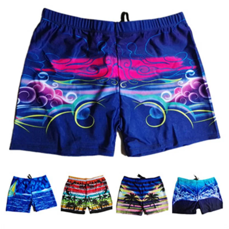 Swimwear Board Shorts Mens Boardshorts Bermuda Surf Swimming Swim Trunks Coconut tree print Beach Sports Suit Short | Спорт и